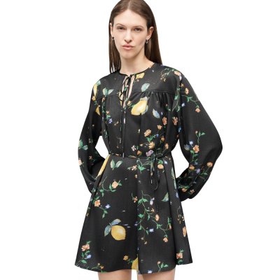 THE STAMPA RAMAGE DRESS